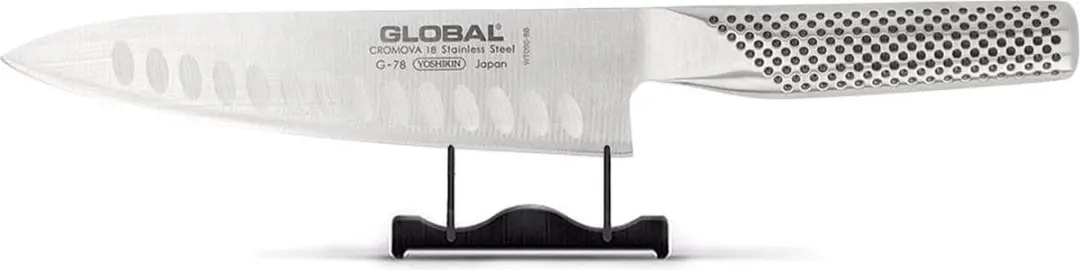 Global G78 Koksmes 18cm - Zilver
