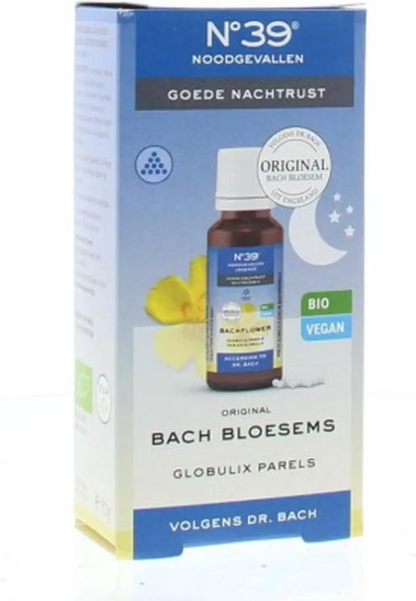 Bach N°39 Noodgevallen Nacht Parels Bio 20g