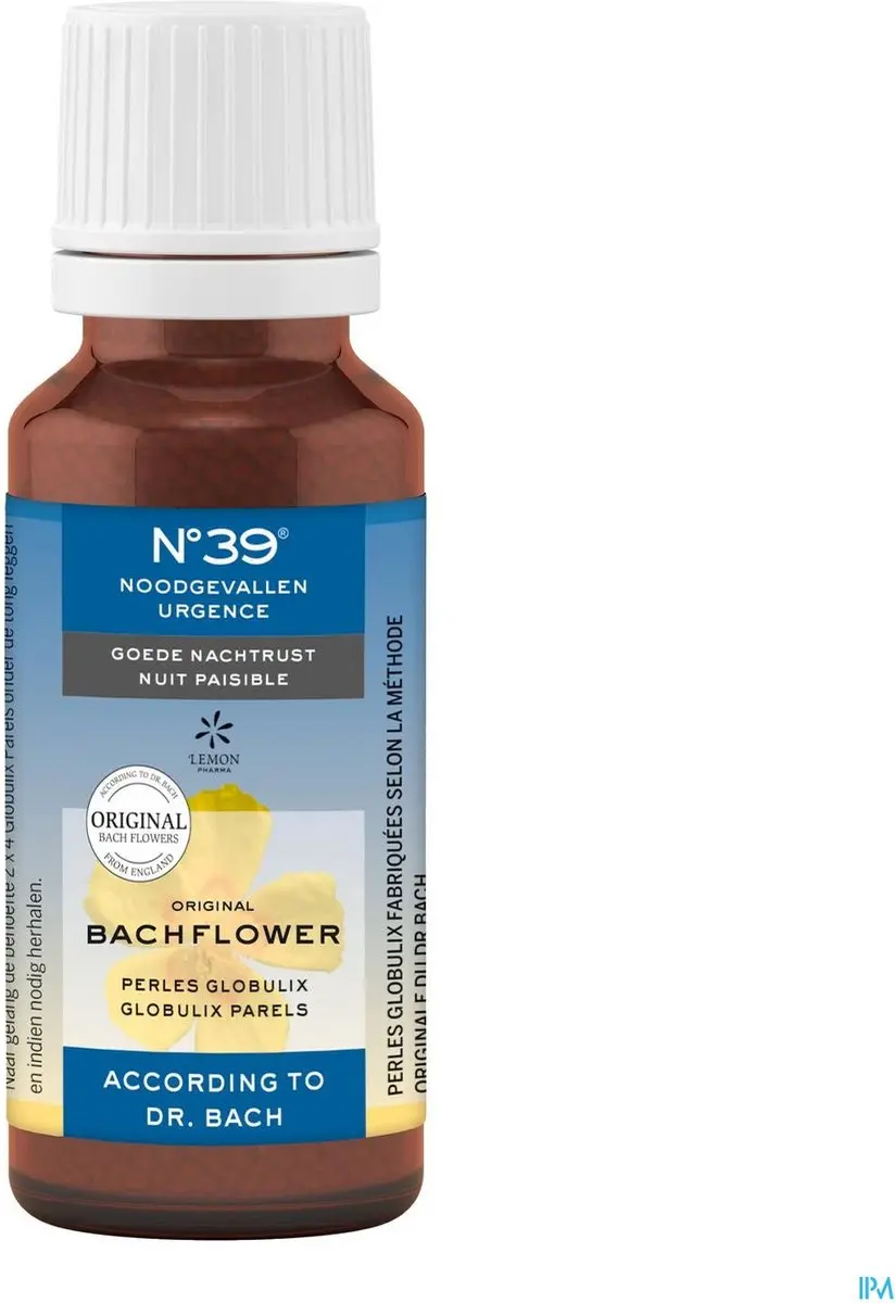 Bach N°39 Noodgevallen Nacht Parels Bio 20g