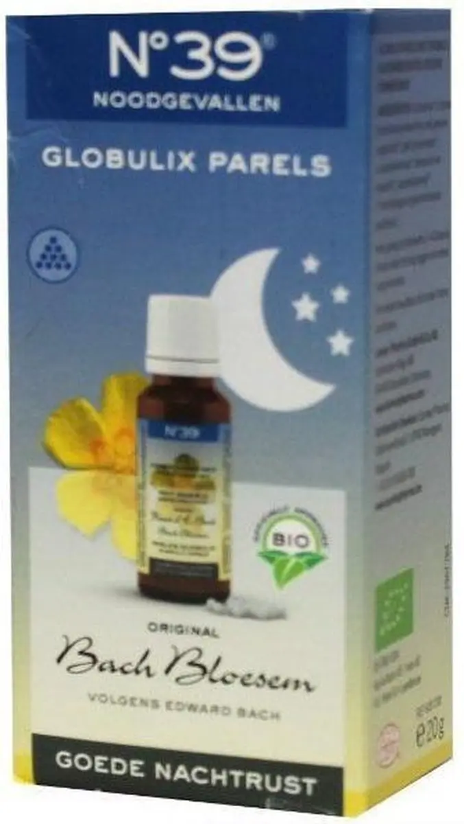 Bach N°39 Noodgevallen Nacht Parels Bio 20g