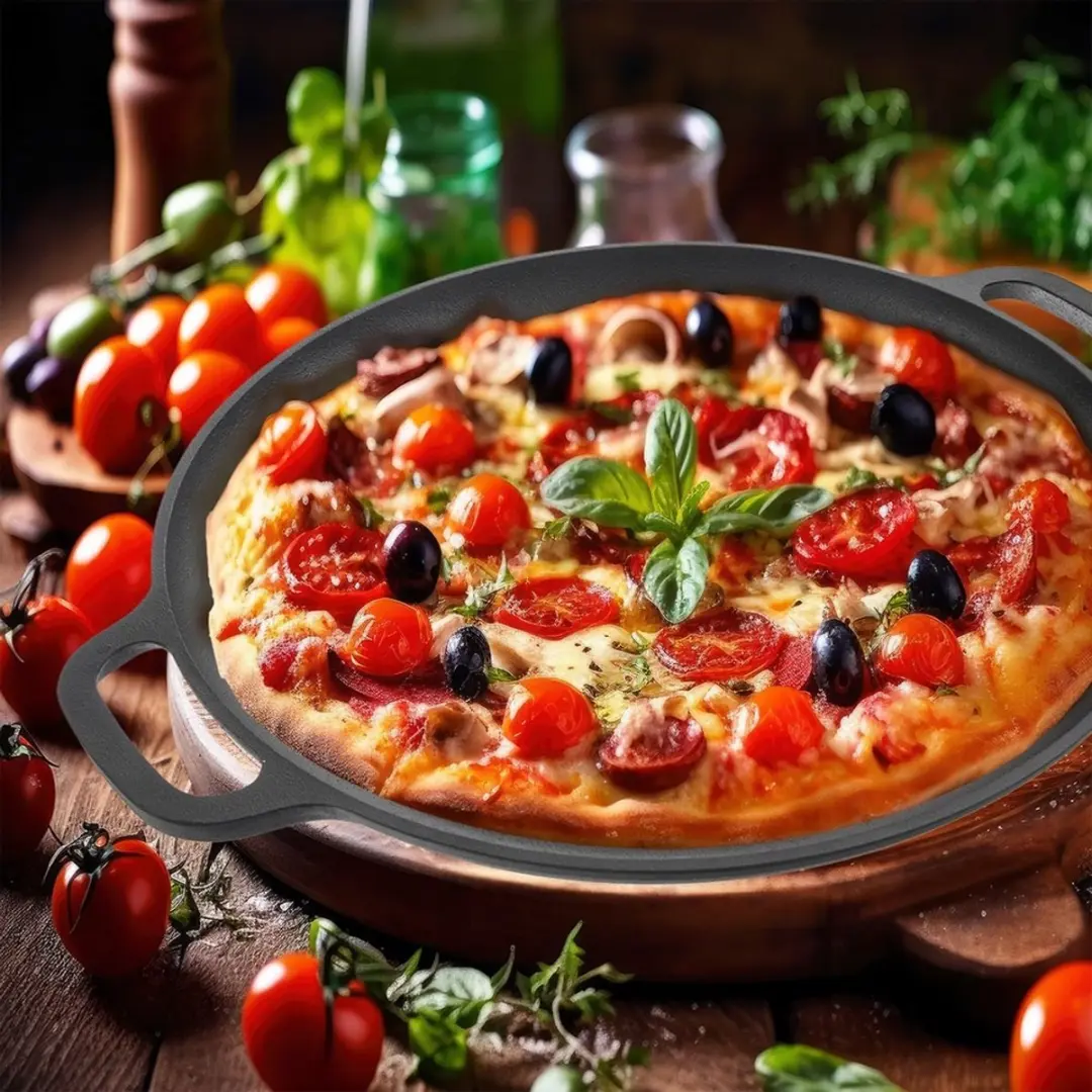 Orion Gietijzeren Grillpan 35x42cm - Inductie & Oven