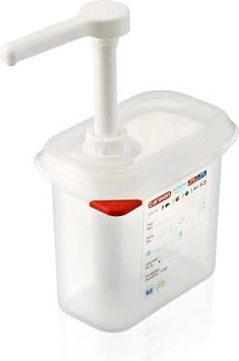 Araven Vershouddoos Hermetisch GN1-9 met Pomp 1,5L