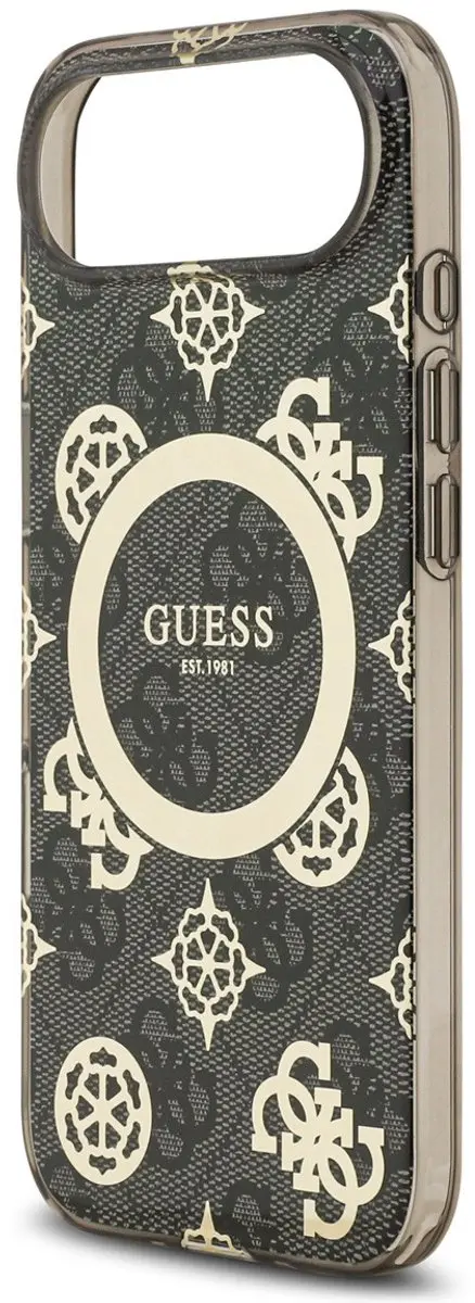 GUESS Telefoonhoesje iPhone 17 Air MagSafe - Zwart