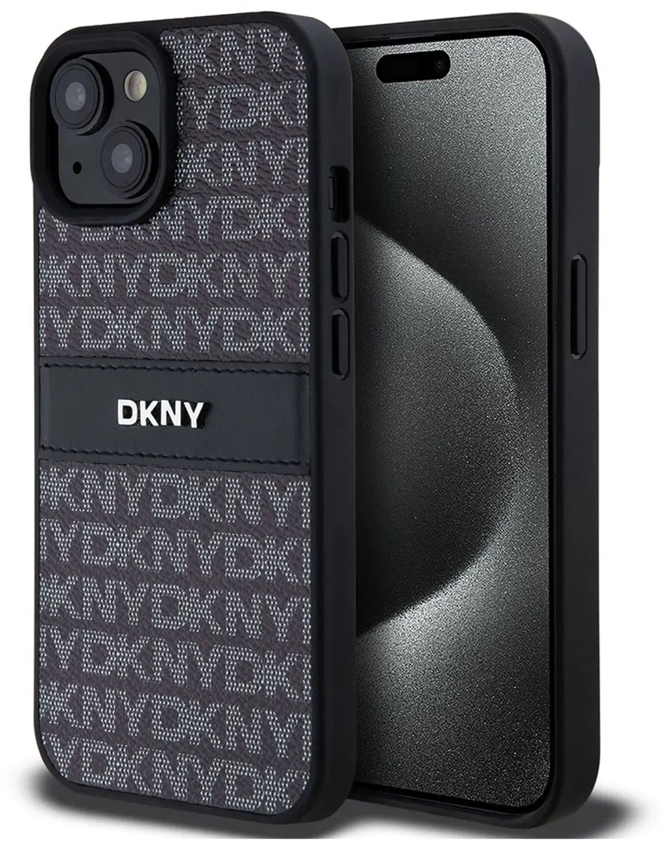 DKNY Textured Tonal Stripe Back Case