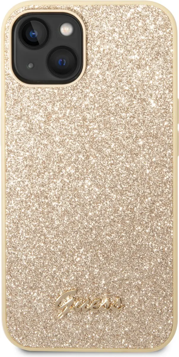 Guess iPhone 14 Plus Hoesje - Goud - MagSafe