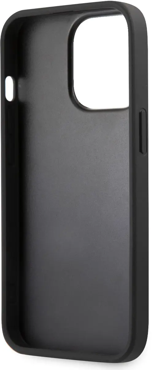 GUESS Saffiano Backcase iPhone 13 Pro Max - Blauw - 7578