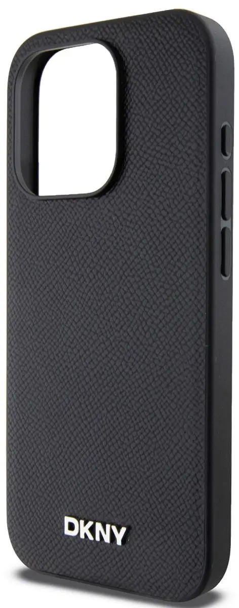DKNY Hoesje iPhone 15 Pro Max MagSafe - Zwart DKHMP15XPGHLMK