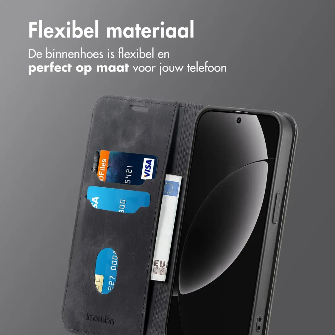 Imoshion Realme GT 8 Pro Hoesje - 2 Pasjes - Zwart