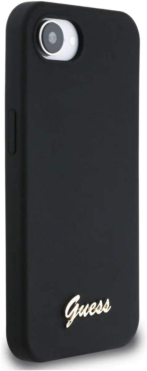 GUESS MagSafe Hoesje iPhone 16e - Zwart - GUHMPSE4SMBSLK