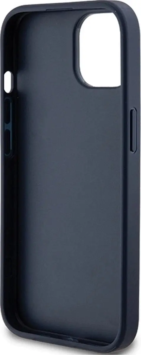 Guess 4G Triangle Logo Hoesje - iPhone 15 Plus - Blauw