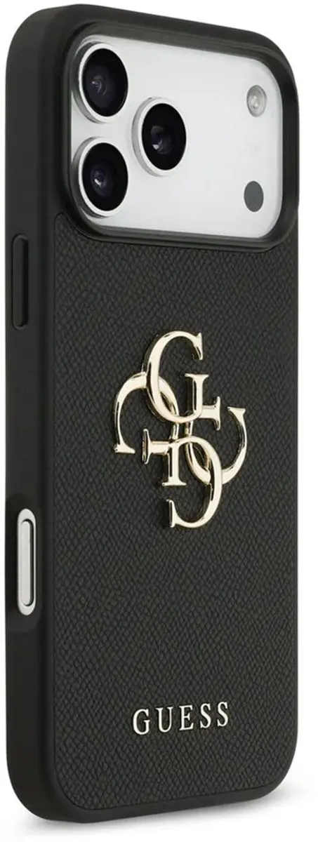 GUESS Back Cover iPhone 17 Pro Max - Zwart - MPN 3666339524906