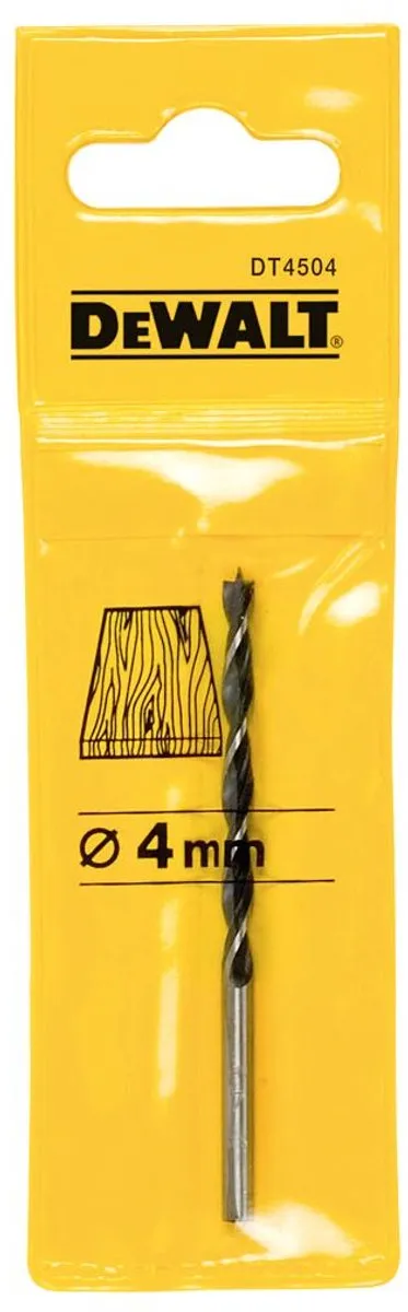 DeWalt DT4504 Houtspiraalboor 4x80mm - afbeelding 6 van 6
