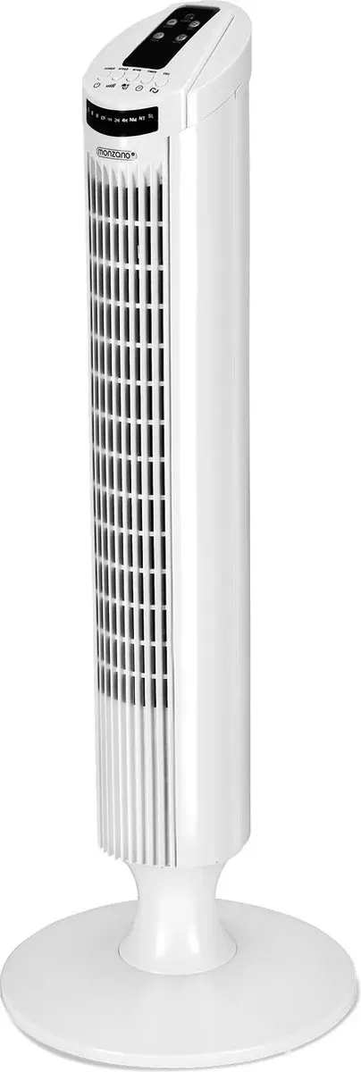 Monzana Torenventilator 45W 26cm Wit