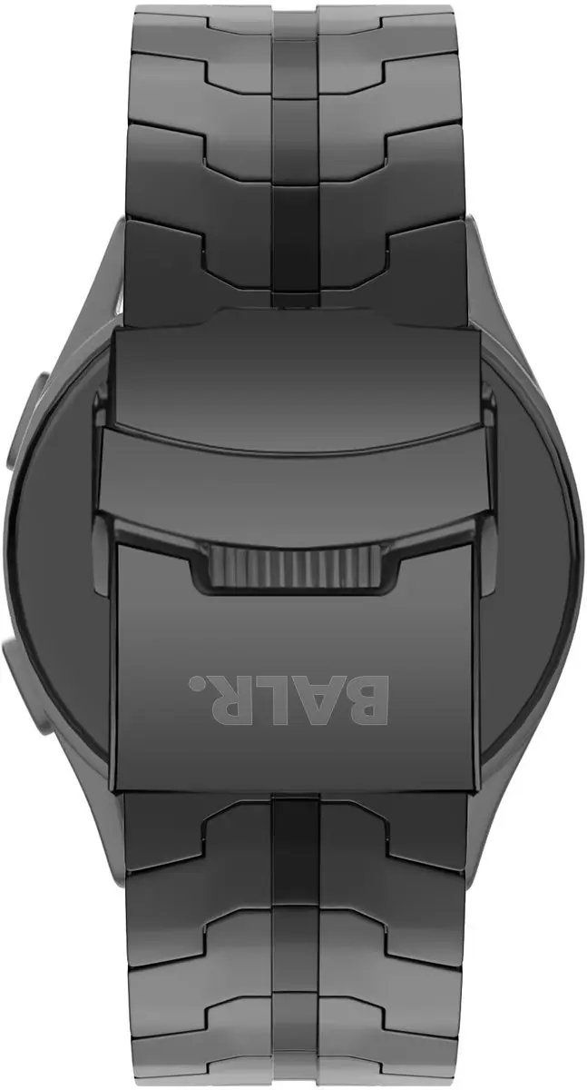 BALR Samsung Galaxy Watch RVS Stalen Band - Zwart