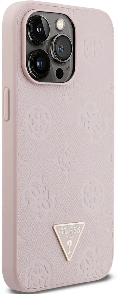 GUESS Telefoonhoesje iPhone 15 Pro Max - Roze