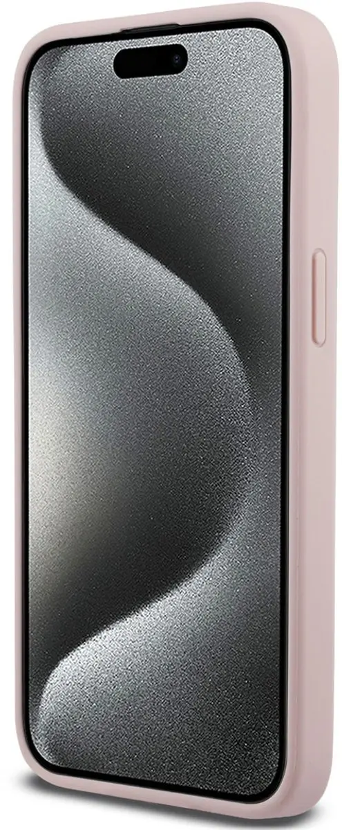 GUESS Telefoonhoesje iPhone 15 Pro Max - Roze