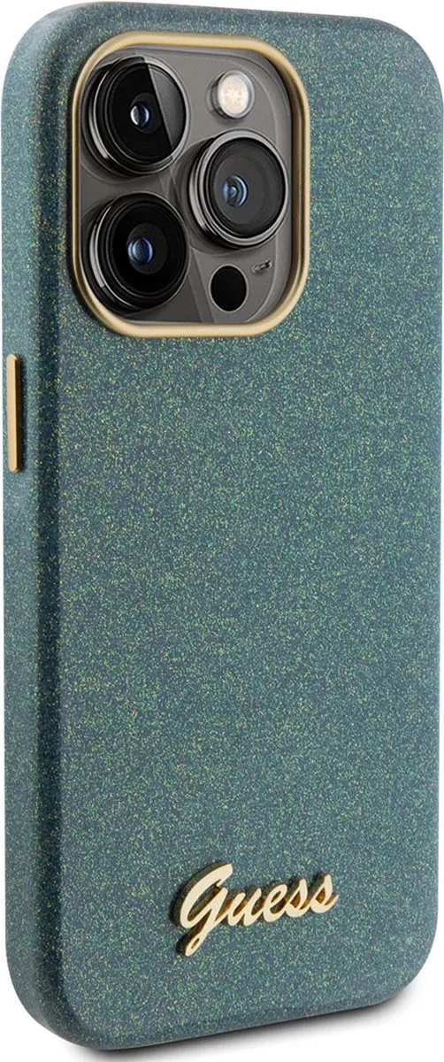 GUESS iPhone 15 Pro TPU Hoesje - Khaki