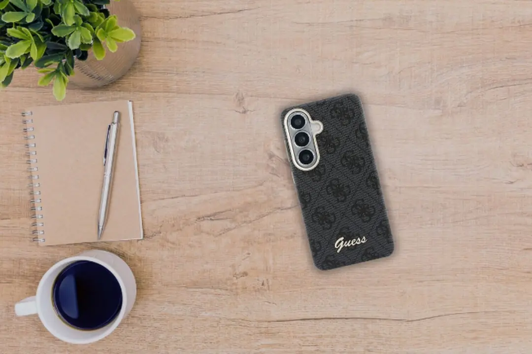 GUESS Hoesje Galaxy S26 - MagSafe - Zwart