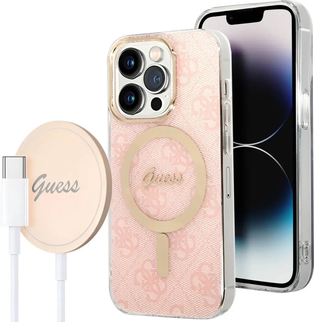 GUESS Hoesje iPhone 14 Pro Magsafe