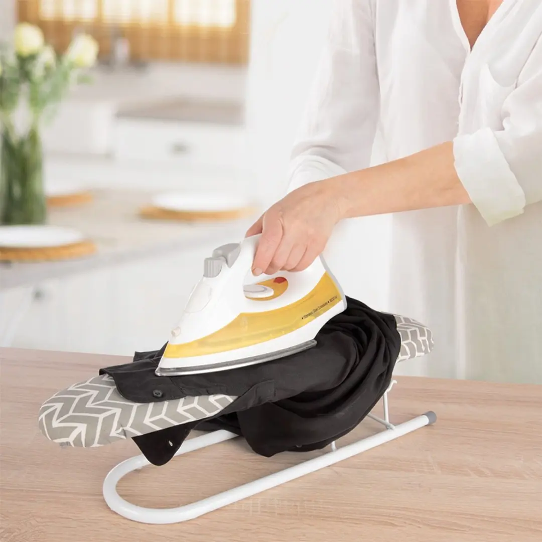 Orion Home Series Compact Strijkplank - Wit/Grijs