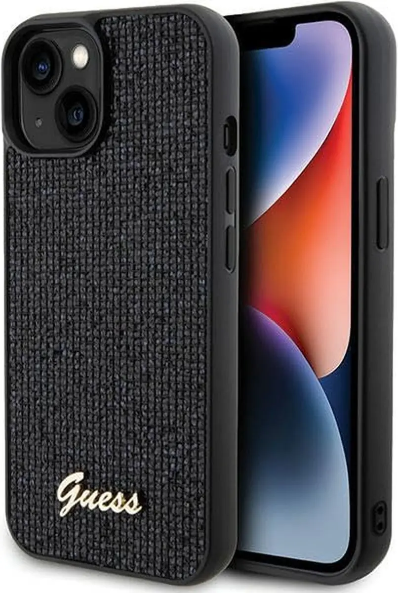 GUESS Square Mirror Back Case Paars - iPhone 14 - afbeelding 6 van 6