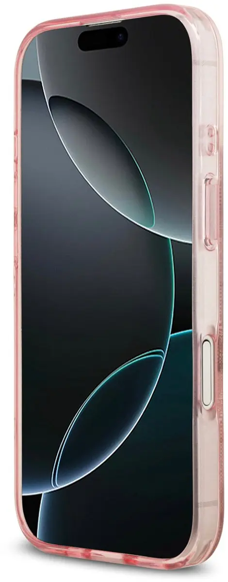 GUESS iPhone 17 Telefoonhoesje - MagSafe - Roze