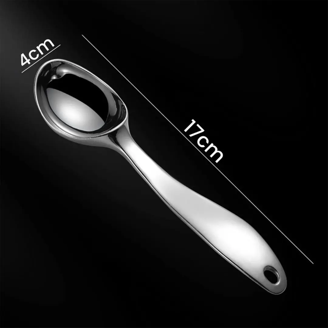 Orion Luxy Serie Metalen IJsschep 17cm - Ergonomische Handgreep - afbeelding 5 van 6