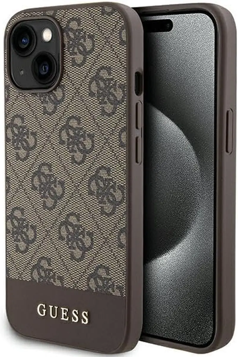 GUESS 4G Stripe Collection Hoesje iPhone 15