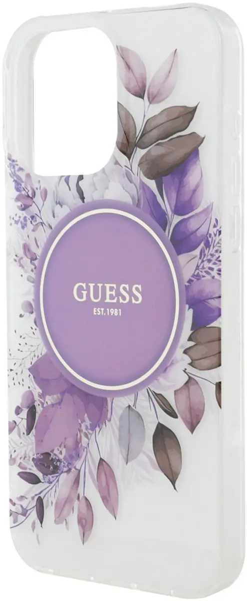 Guess Telefoonhoesje iPhone 15 Pro Max - Paars - 3666339420475 - afbeelding 6 van 6