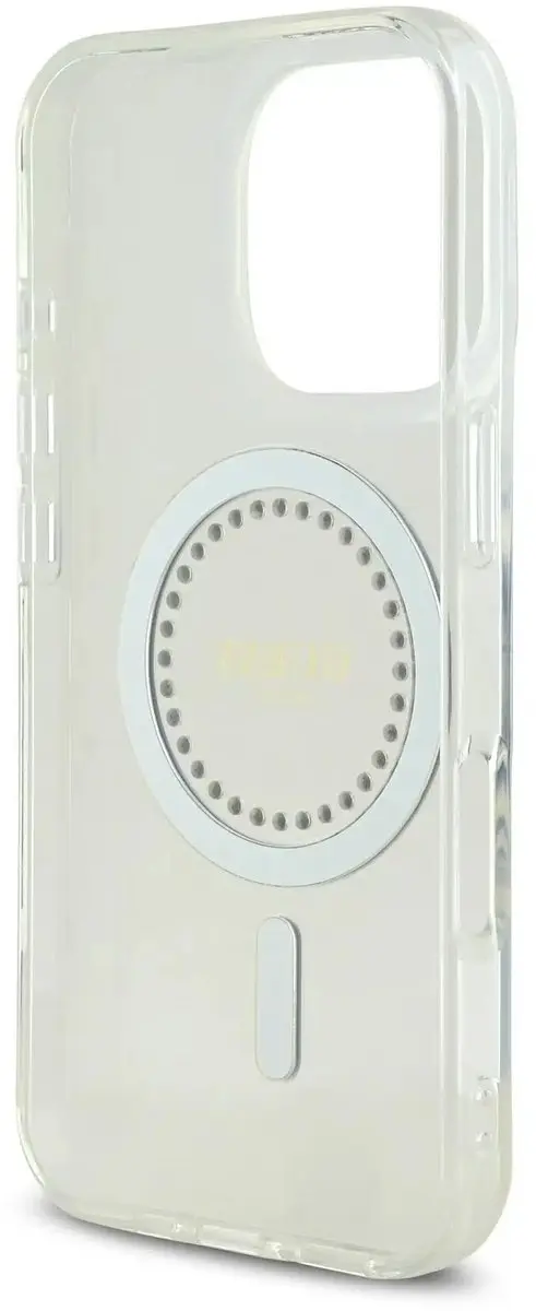 GUESS Backcover iPhone 16 Pro Max - MagSafe - Transparant - 3666339305789 - afbeelding 6 van 6