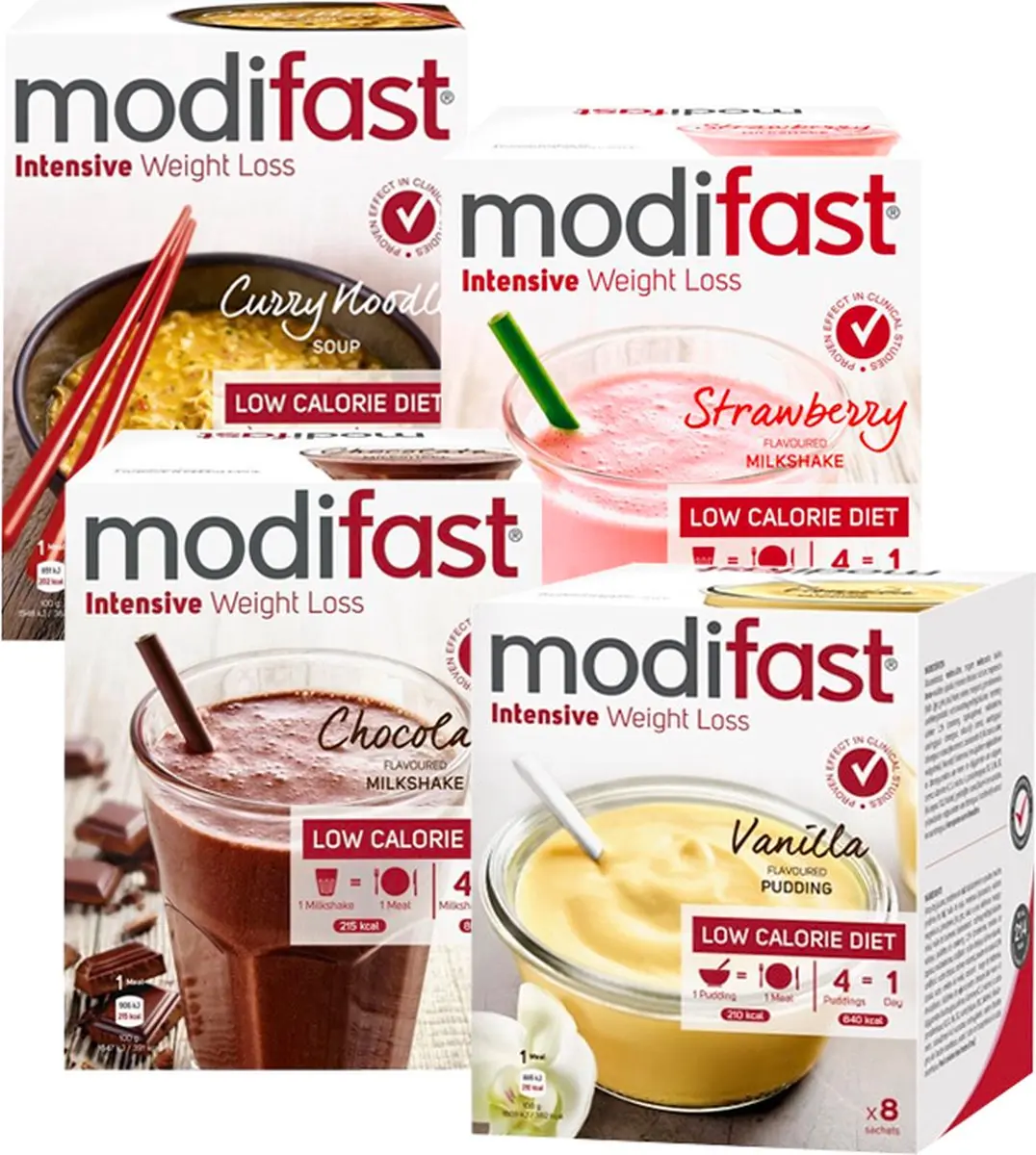 Modifast Intensive Voordeelpakket 4x1.650g