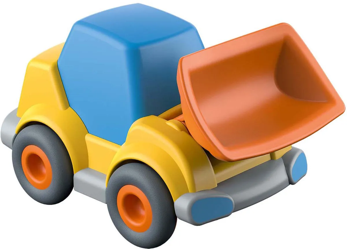 HABA Kullerbü Knikkerbaan Wiellader - Geel/Blauw/Oranje
