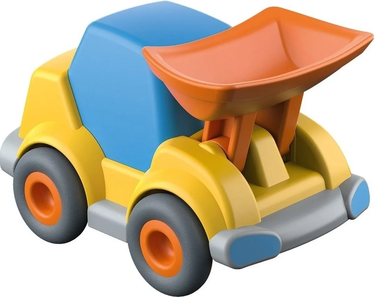 HABA Kullerbü Knikkerbaan Wiellader - Geel/Blauw/Oranje