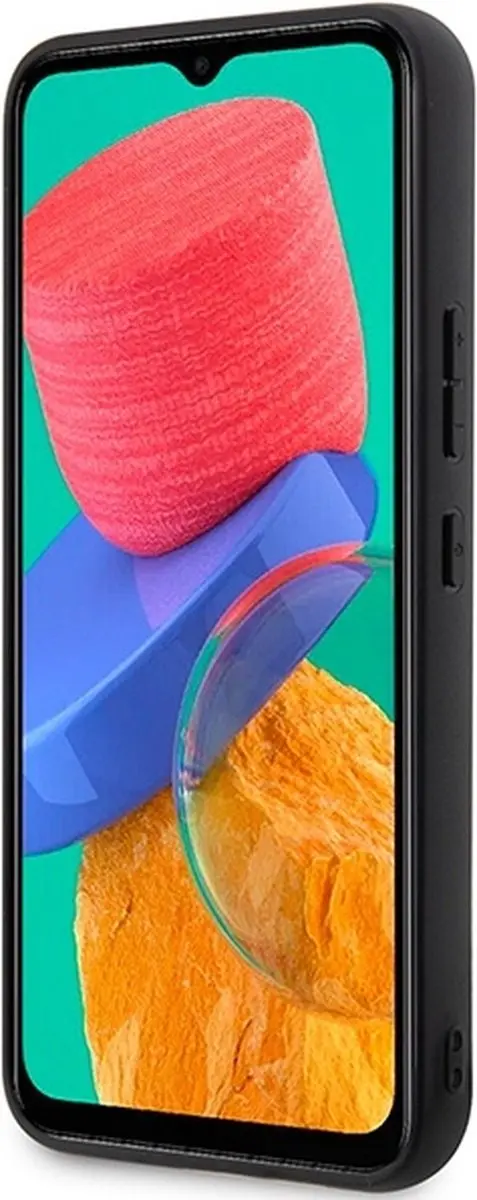 GUESS Hard Case 4G Logo Metaal - Samsung Galaxy A54 - Grijs