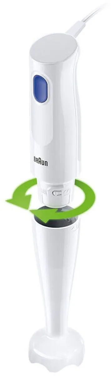 Braun MultiQuick 1 MQ 10.001P Staafmixer 450W - Blauw/Wit