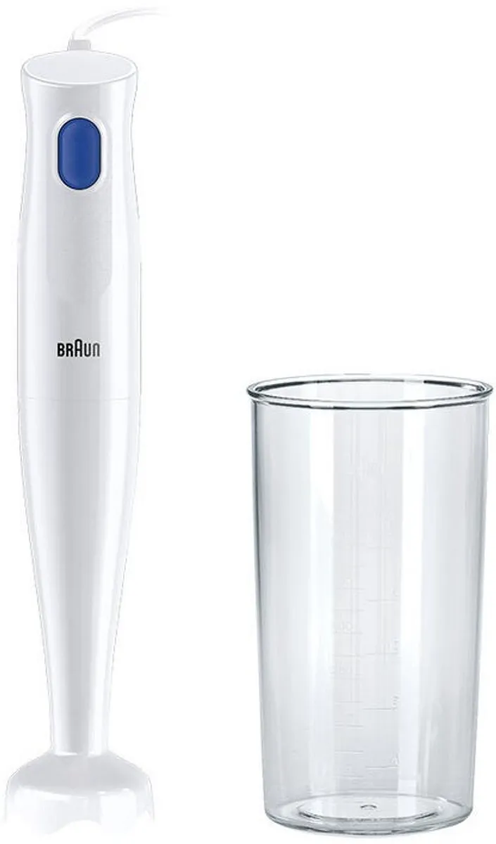 Braun MultiQuick 1 MQ 10.001P Staafmixer 450W - Blauw/Wit