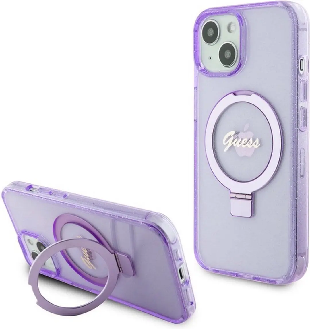 GUESS Ring Glitter Back Case