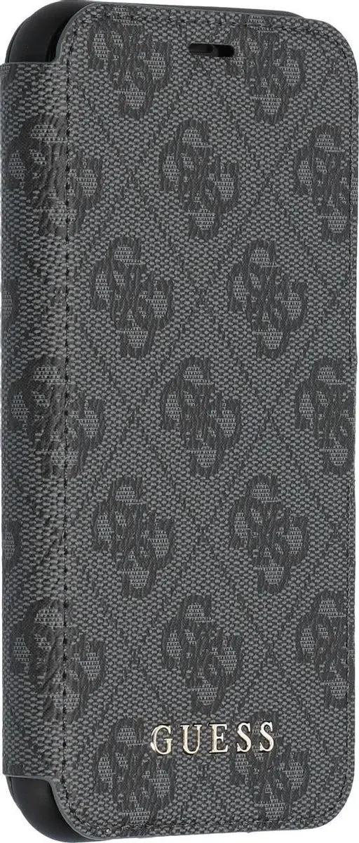 GUESS iPhone 11 Pro Hoesje - Effen Grijs - 3 Pasjes - MPN 3700740461846