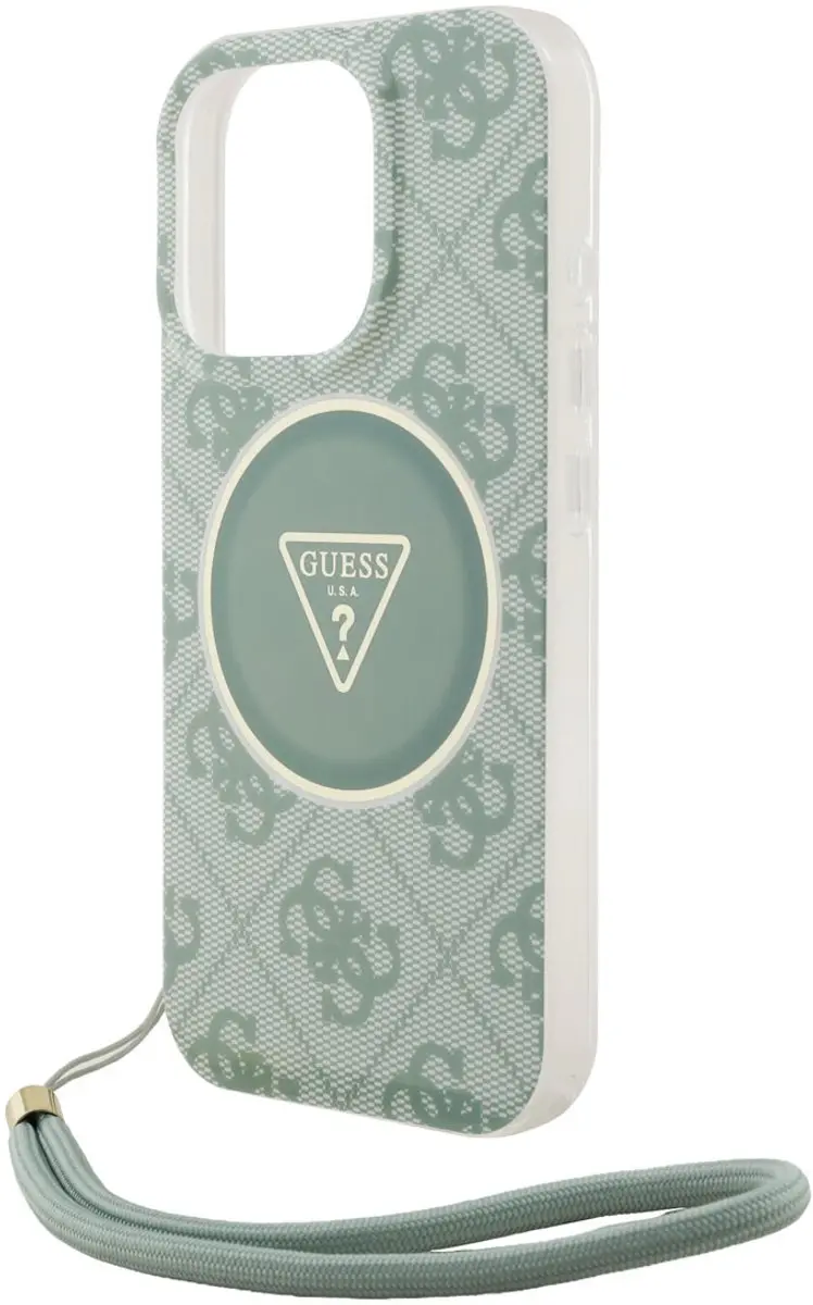 GUESS iPhone 16 Pro Hoesje - MagSafe - Green - afbeelding 6 van 6