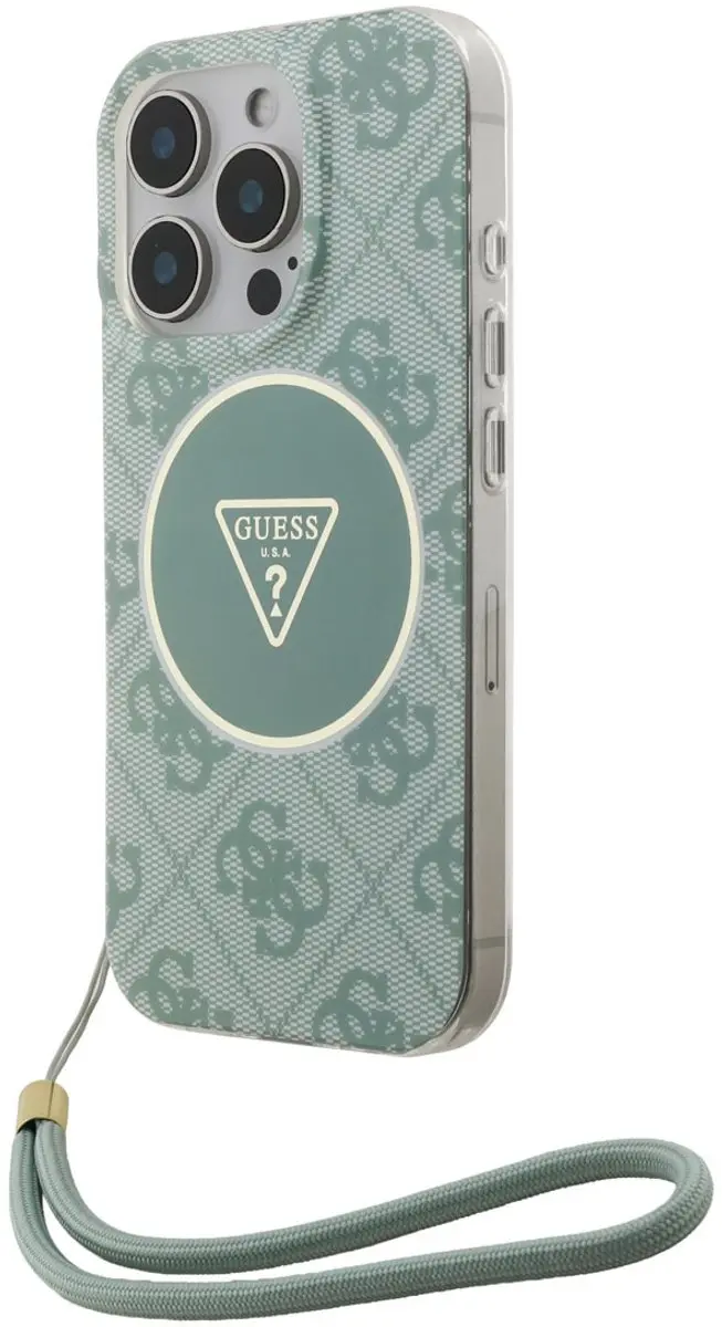 GUESS iPhone 16 Pro Hoesje - MagSafe - Green