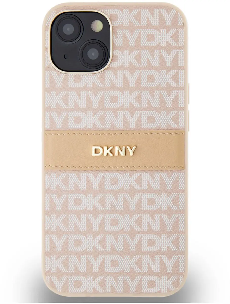 DKNY Textured Tonal Stripe Back Case Roze - DKHCP14SPRTHSLP