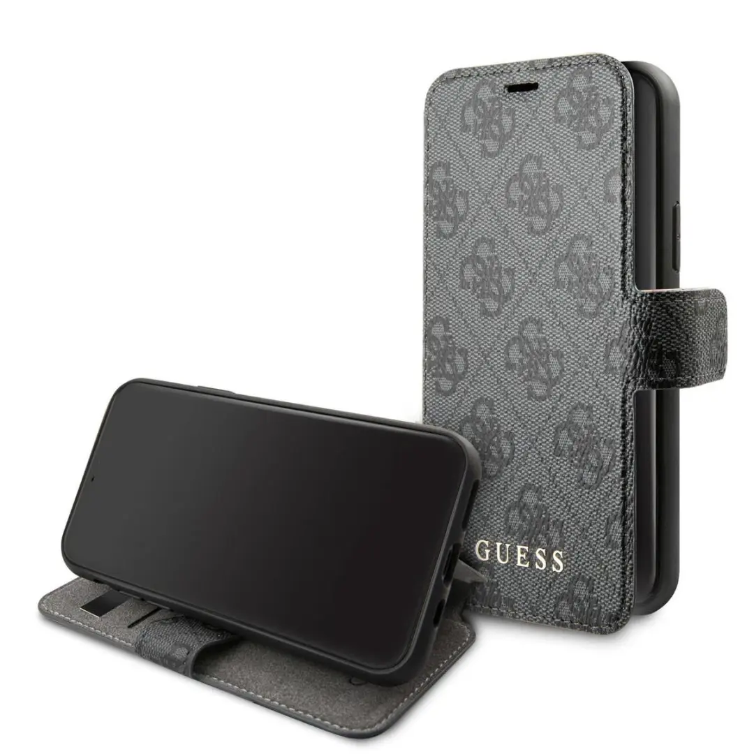GUESS iPhone 11 Pro Max Hoesje - 3 Stuks - Effen Grijs