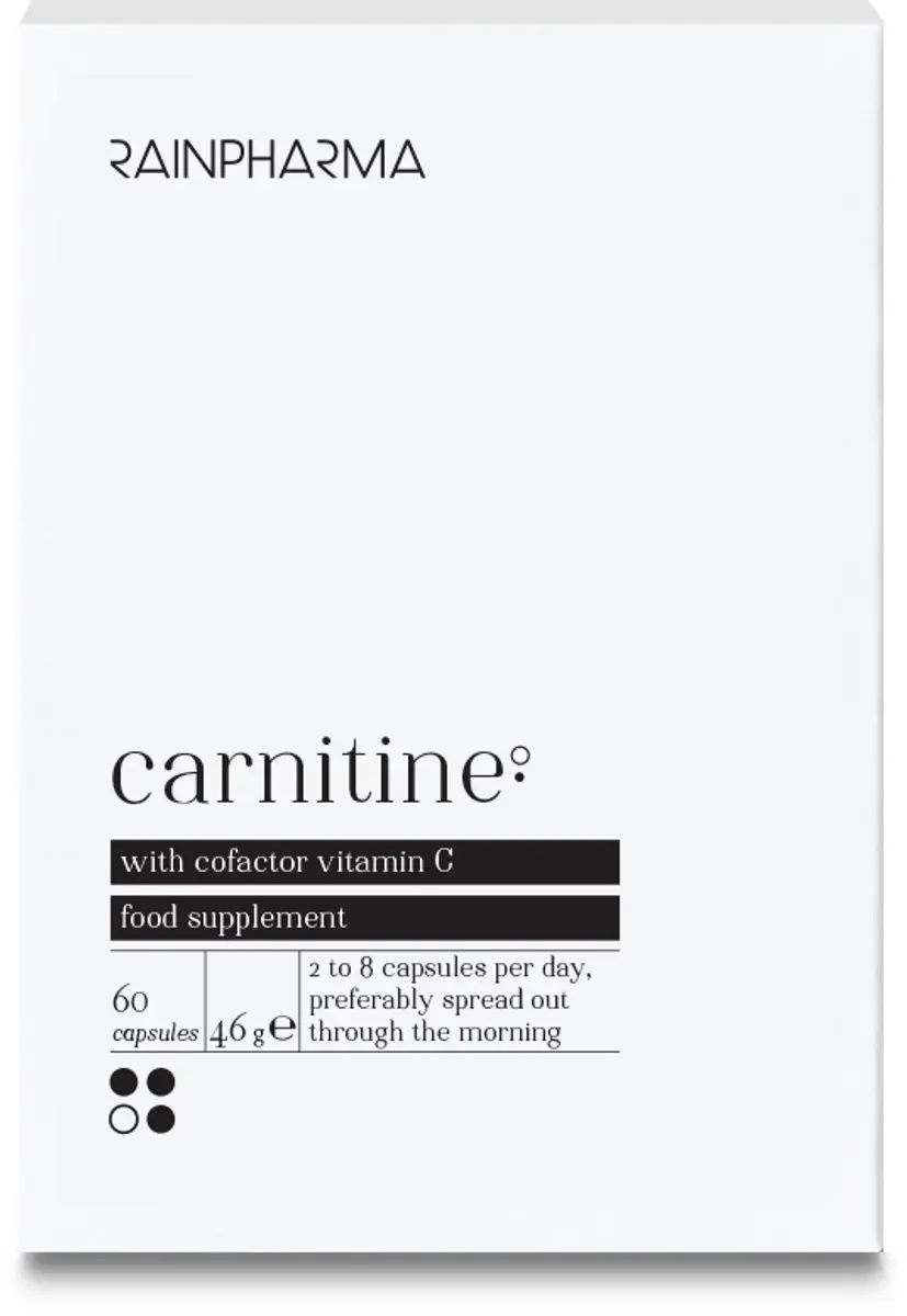 RainPharma Acetyl-L-Carnitine + Vitamine C 60 Capsules
