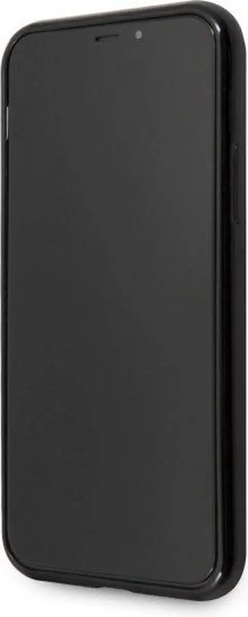 GUESS Solid Glitter Backcase iPhone 11 Pro 5141 - Zwart Glitter