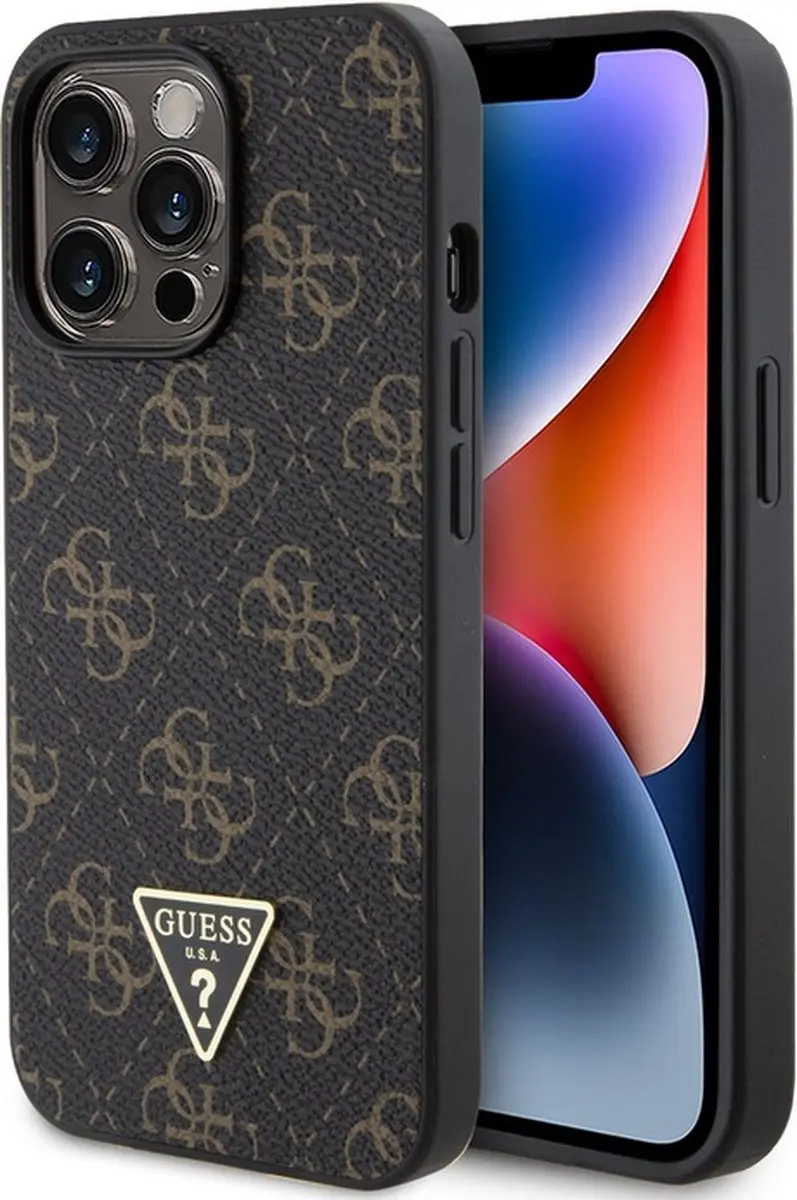 GUESS 4G Triangle Logo Back Case