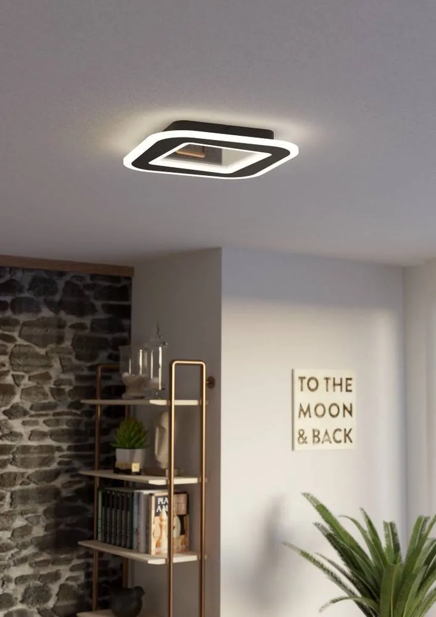 Eglo Macchioni Plafondlamp 38cm - Instelbaar wit licht - Dimbaar - afbeelding 6 van 6