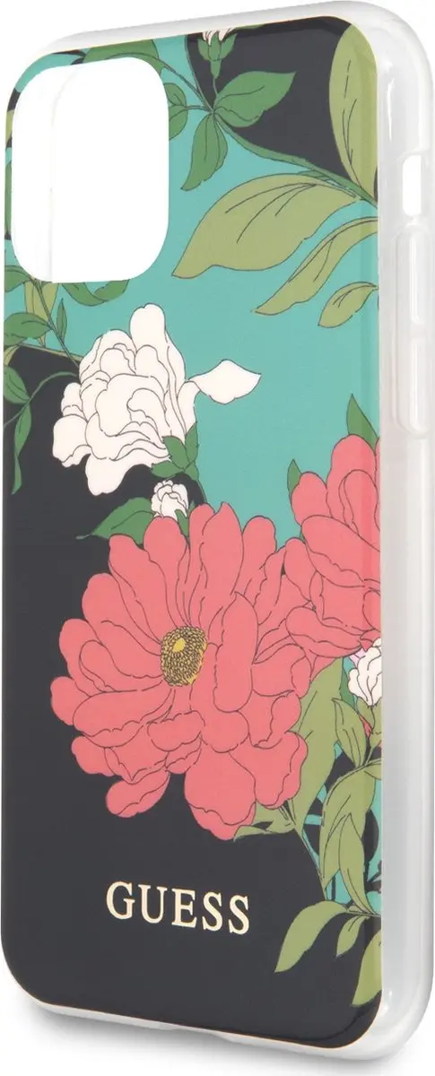GUESS Shiny Flower Hard Case iPhone 11 - Multicolor