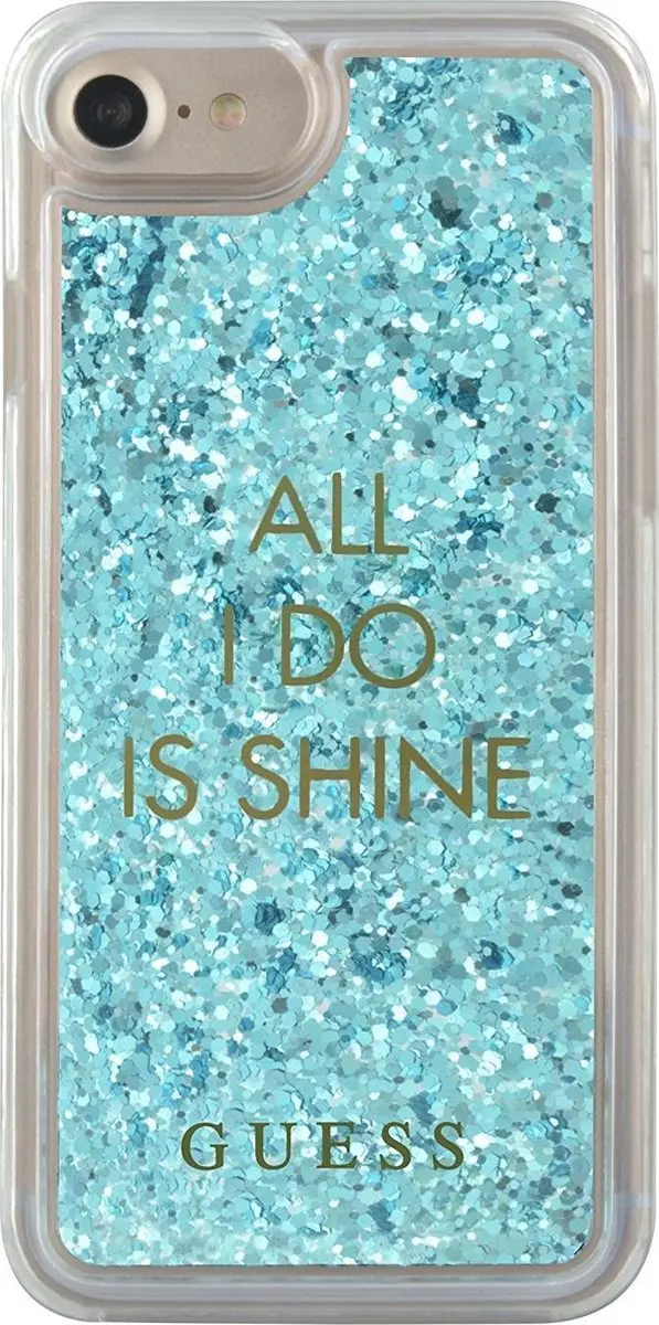 GUESS iPhone Hoesje Blauw - TPU - afbeelding 6 van 6