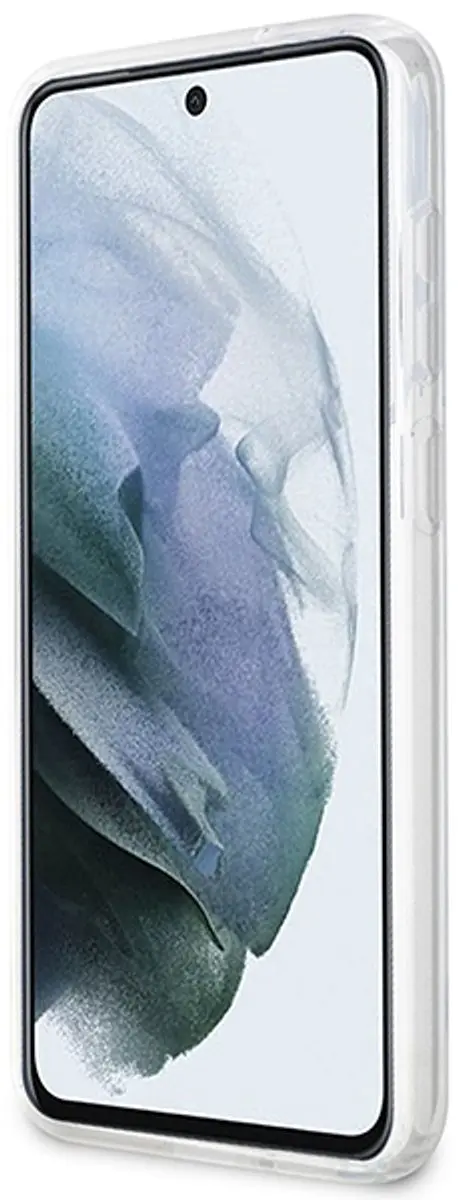 GUESS Flower Back Case - Samsung Galaxy S23 Plus - Wit