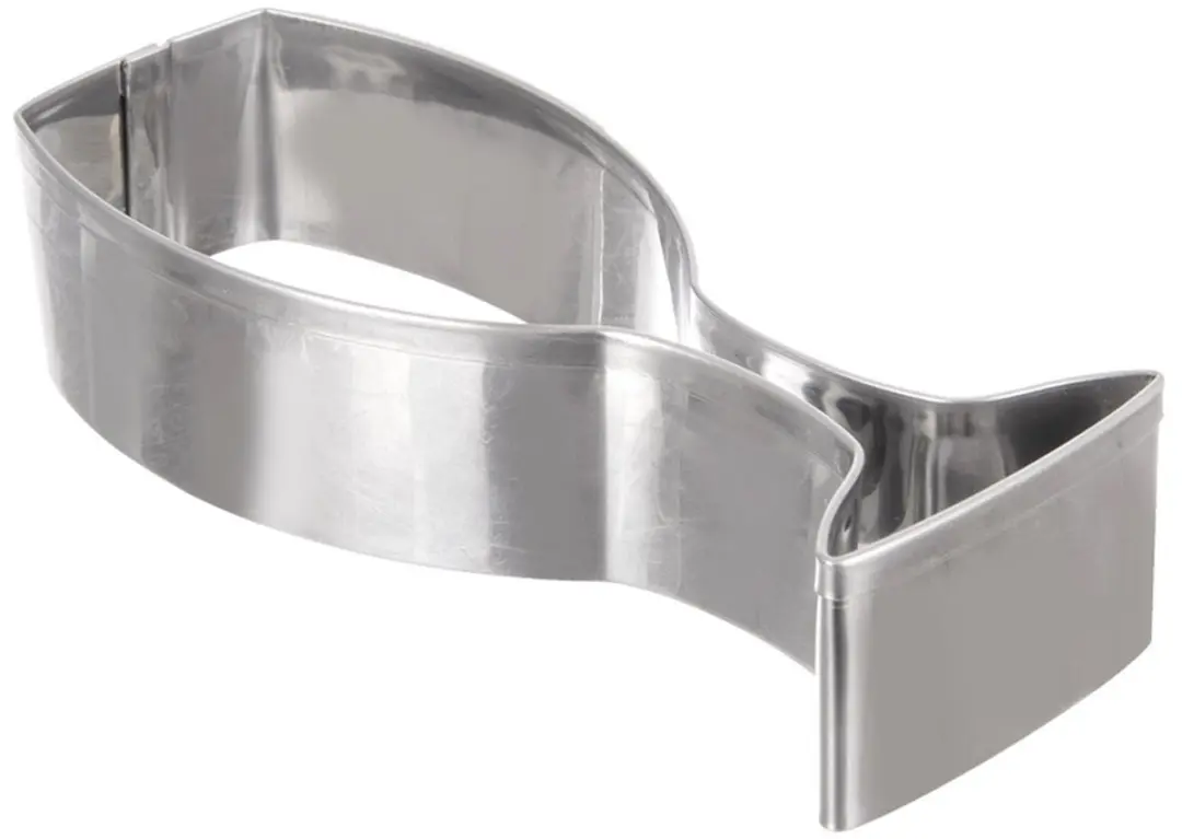 Orion Edelstalen Koekjessnijder 10,5 cm - Zilver
